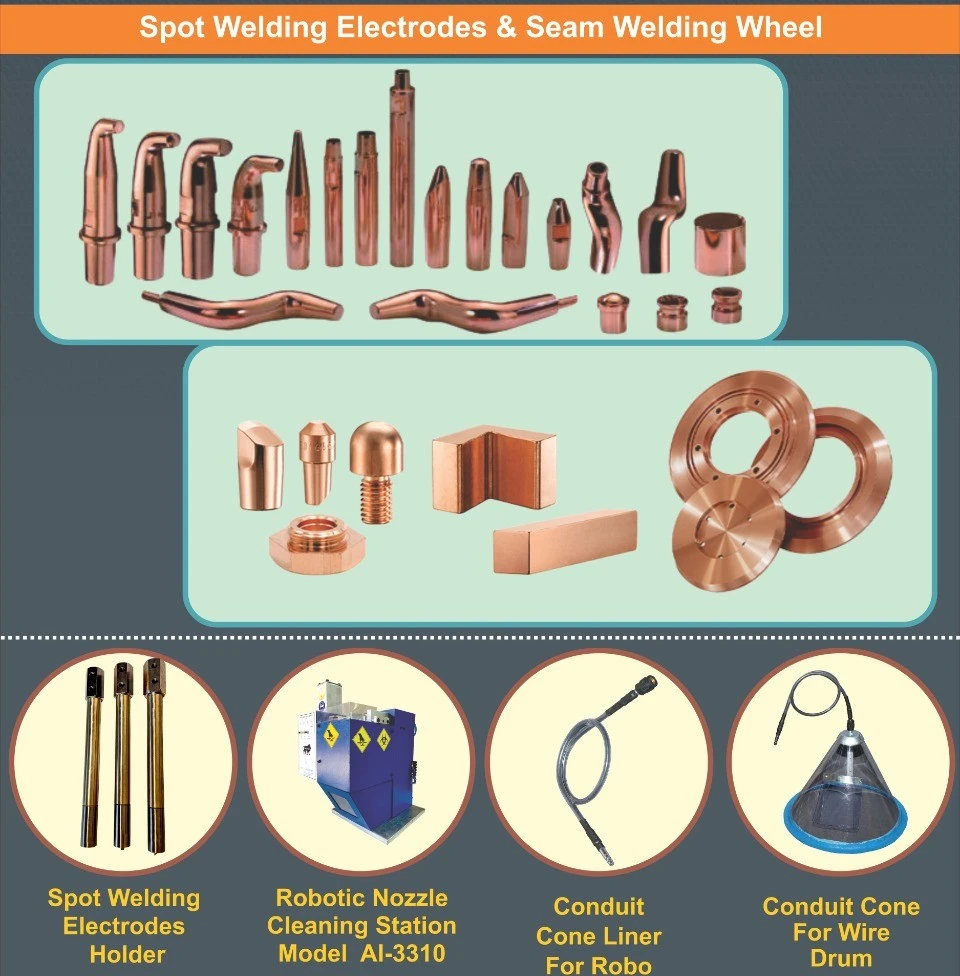 spot welding electronics and seam welding wheel